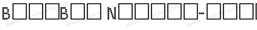 BoomBox Normal字体转换